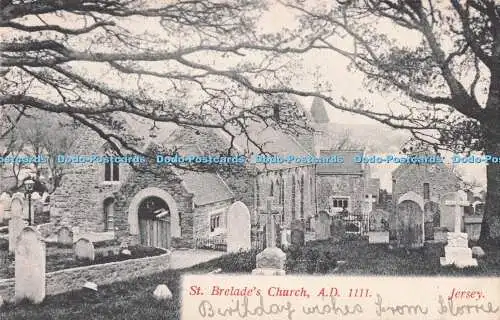 R731412 Trikot St Brelade Kirche 1903