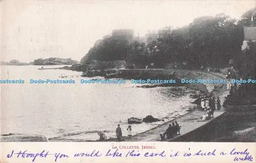 R731415 Jersey La Collette Postkarte 1903