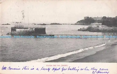 R731416 Jersey Havre Des Pas Postkarte