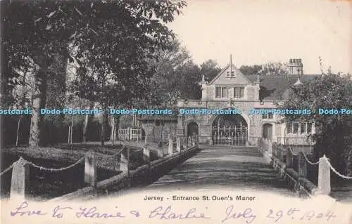 R731419 Jersey Entrance St Ouen Manor The Beresford Series 1904