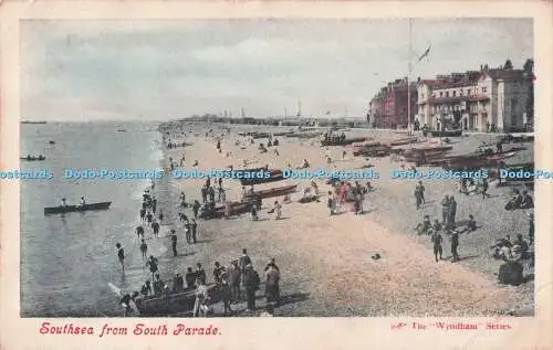 R731465 Southsea From South Parade The Wyndham Series 1904