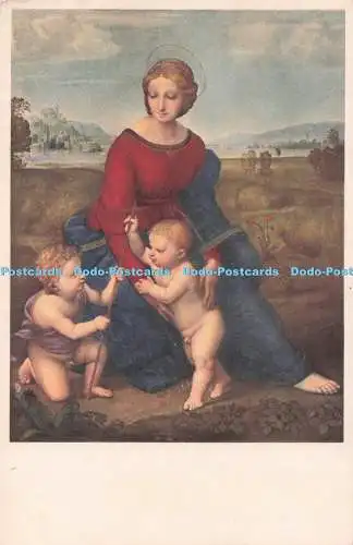 R729461 Wien Gemaldegalerie Im Kunsthistorischen Museum Madonna im Grunen Raffae