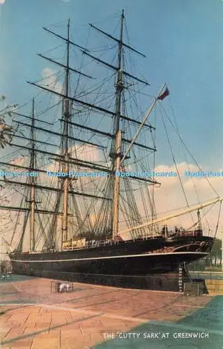 R731518 The Cutty Sark at Greenwich J Salmon Sevenoaks Cameracolour PM Kilburn 1