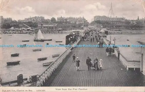 R729593 Blick vom Pier Pavillon Roe PM Clacton on Sea 1905