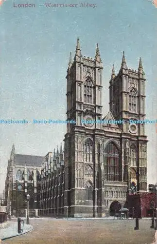 R729607 London Westminster Abbey E F A Serie 521 1905