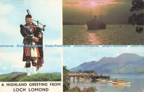 R731679 A Highland Greeting From Loch Lomond Luss Pier Photo Precision Colourmas