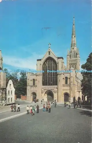 R731680 Norwich Cathedral The West Front Jarrold Norwich England