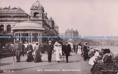 R729650 Scarborough Spa Promenade Rotary Photographic Series Rotary Photo 1912