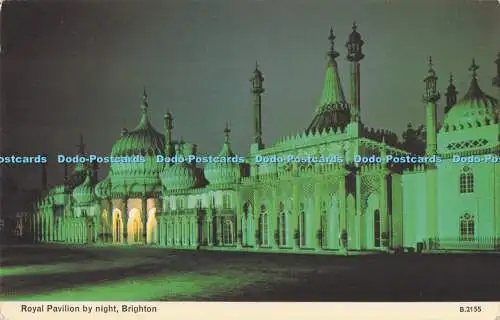 R731681 Brighton Royal Pavilion by Night E T W Dennis Scarborough 1977