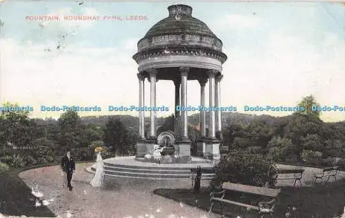 R729658 Leeds Roundhay Park Fountain G D and D London The Star Series 1907