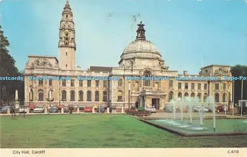R731727 Cardiff City Hall E T W Dennis Scarborough