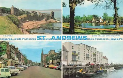 R731751 St Andrews The Castle South Street E T W Dennis Scarborough 1977 Multi V