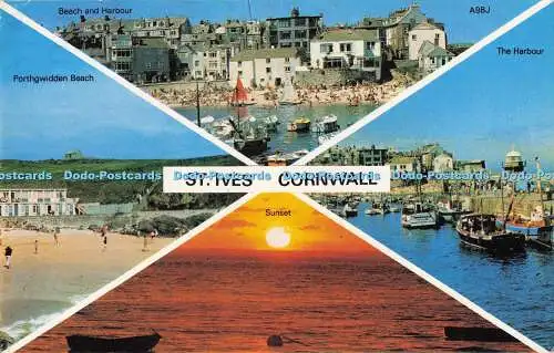 R731752 St Ives Cornwall The Harbour Harvey Barton 1977 Multi View