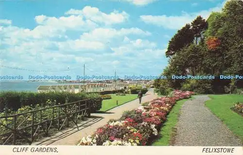 R731753 Felixstowe Cliff Gardens A Sapphire Card 1977