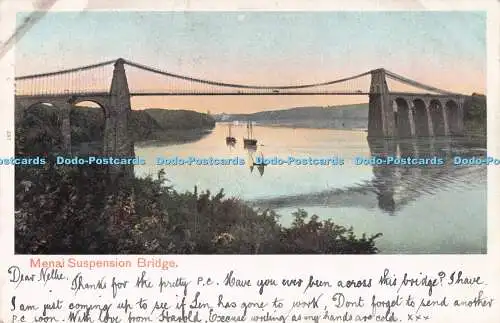 R729732 Menai Hängebrücke Pfau