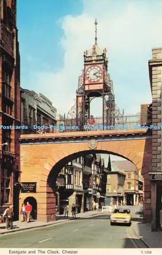 R731762 Chester Eastgate and the Clock E T W Dennis Scarborough