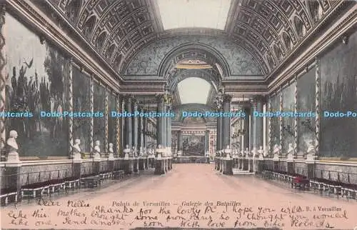 R729799 Palais de Versailles Galerie des Batailles 1904