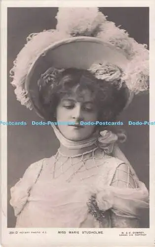 R729870 Miss Marie Studholme Drehfoto W und D D Downey 1905