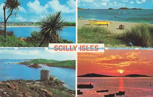 R731958 Scilly Isles Par Beach F E Gibson Natural Colour Photo Series 1977 Multi