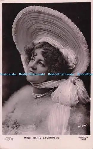 R729995 Miss Marie Studholme Rapid Photo Silverprint Fotoserie PM York 1