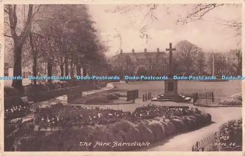 R730157 Barnstaple The Park F Frith Reigate 1952