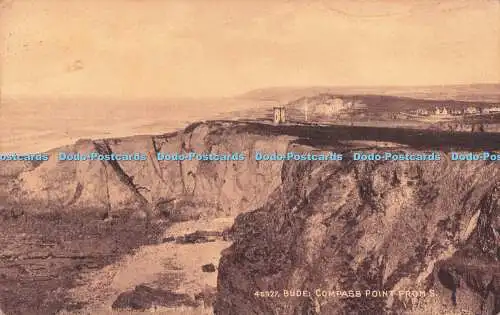 R730170 Bude Kompass Punkt von S The Photochrom London Tunbridge Wells Sepiaton