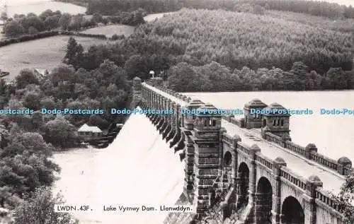 R732203 Llanwddyn Lake Vyrnwy Dam F Frith Reigate RP