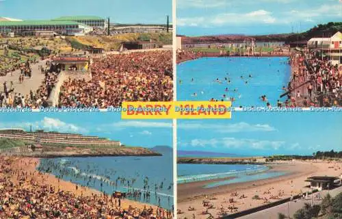 R732207 Barry Island The Promenade Bathing Pool Photo Precision Colourmaster Int