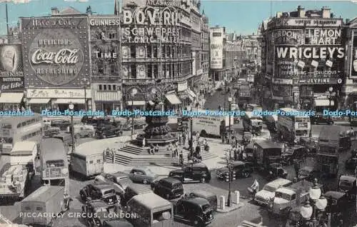 R730181 London Piccadilly Circus E T W Dennis PM Shepherds Bush 1959