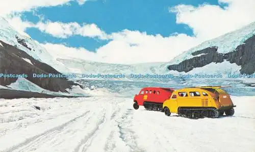 R732222 Kanadische Rockies Schneemobile auf den Columbia Icefields Doppel L Farbe Pr