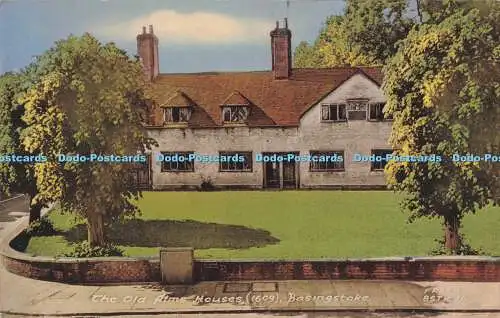 R732287 Basingstoke The Old Alms Houses F Frith Reigate 1967