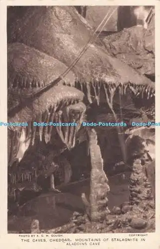 R732441 Cheddar The Caves Mountains of Stalagmit In Aladdins Cave A G H Gough