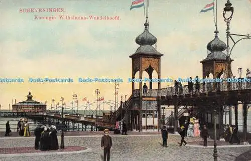 R730426 Scheveningen Koningin Wilhelmina Wandelhoofd B Sjouke