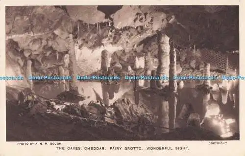 R732499 Cheddar The Caves Fairy Grotto Wonderful Sight A G H Gough