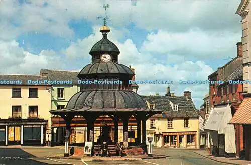 R528029 North Walsham Market Cross Ernest Joyce Plastichrome C J Nicholas A I B