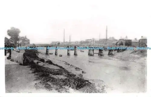 R528066 Holzbrücke über den Don bei Goole um 1880 Humberside Libraries Nr. 2