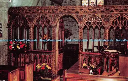 R528072 Bridford Church Screen Photo Precision Limited