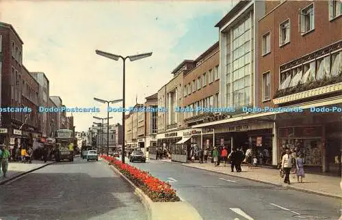 R528073 Exeter High Street Postkarte