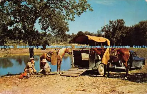 R528077 The Noonday Camp Petley Studios H S Crocker Mirro Krome Texas Department