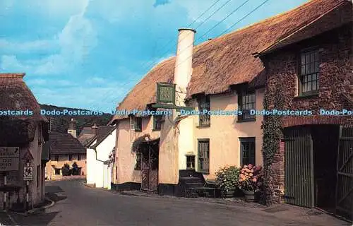 R528086 Porlock Ship Inn Plastichrome H A Summers A I B P 1967