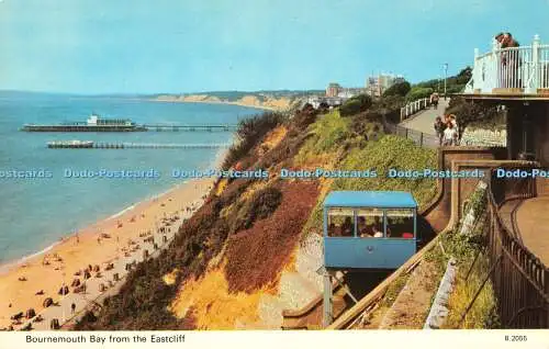 R528103 Bournemouth Bay from the Eastcliff E T W Dennis Photocolour