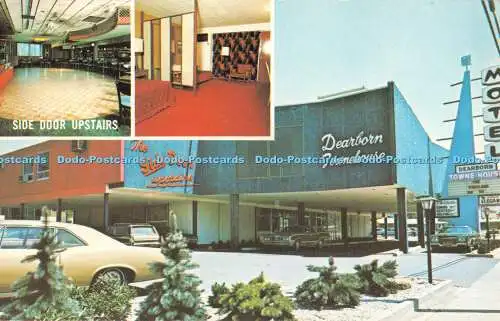 R528118 Dearborn Towne House Motel Dukane Press Jay Kay Studio mehrere Ansichten