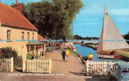 R528124 Norfolk Broads Hickling Pleasure Boat Dyke J Salmon Cameracolour