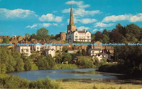 R528128 Ross on Wye D Constance Postkarte