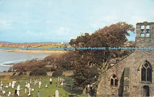 R528139 Heysham St Peter Church and the Bay Sanderson and Dixon Plastichrome 197