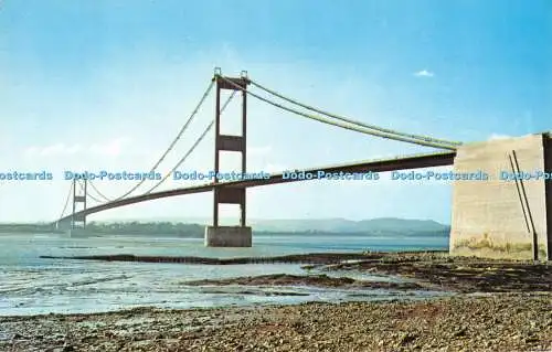 R528147 Postkarte Die Severnbrücke 1966