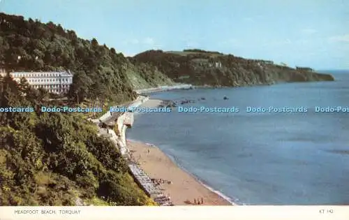 R528175 Torquay Meadfoot Beach Jarrold Cotman Color