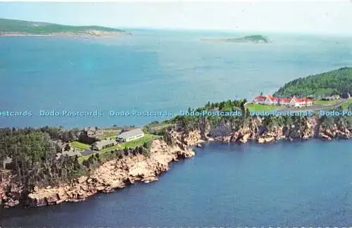 R528180 Kanada Nova Scotia Cape Breton Luftaufnahme der Keltic Lodge C und G MacLe