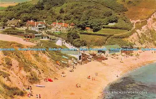 R528188 Lulworth Cove The Beach J Salmon Cameracolour