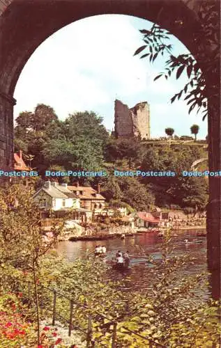 R528194 Knaresborough The Castle and River Nidd